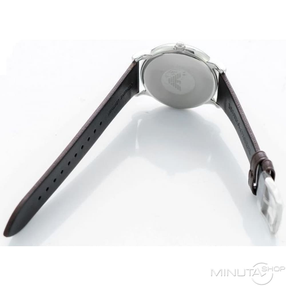  Shop Authentic Emporio Armani Herren White Dial Brown Leather Strap Watch For Men - AR11103 - Luxxuri