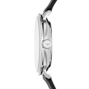  Shop Authentic Emporio Armani Modern White Dial Black Leather Strap Watch For Women - AR11159 - Luxxuri