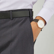  Shop Authentic Emporio Armani Modern Slim Analog Silver Dial Brown Leather Strap Watch For Men - AR11163 - Luxxuri
