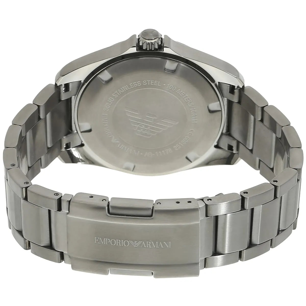  Shop Authentic Emporio Armani Sigma Quartz Grey Dial Grey Steel Strap Watch For Men - AR11178 - Luxxuri