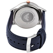  Shop Authentic Emporio Armani Renato Analog Blue Dial Blue Leather Strap Watch For Men - AR11188 - Luxxuri