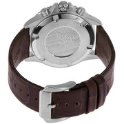  Shop Authentic Emporio Armani Diver Chronograph Brown Dial Brown Leather Strap Watch For Men - AR11486 - Luxxuri