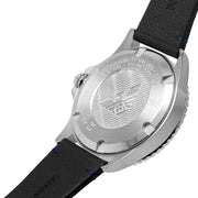  Shop Authentic Emporio Armani Diver Three-Hand Quartz Blue Dial Blue Leather Strap Watch For Men - AR11516 - Luxxuri
