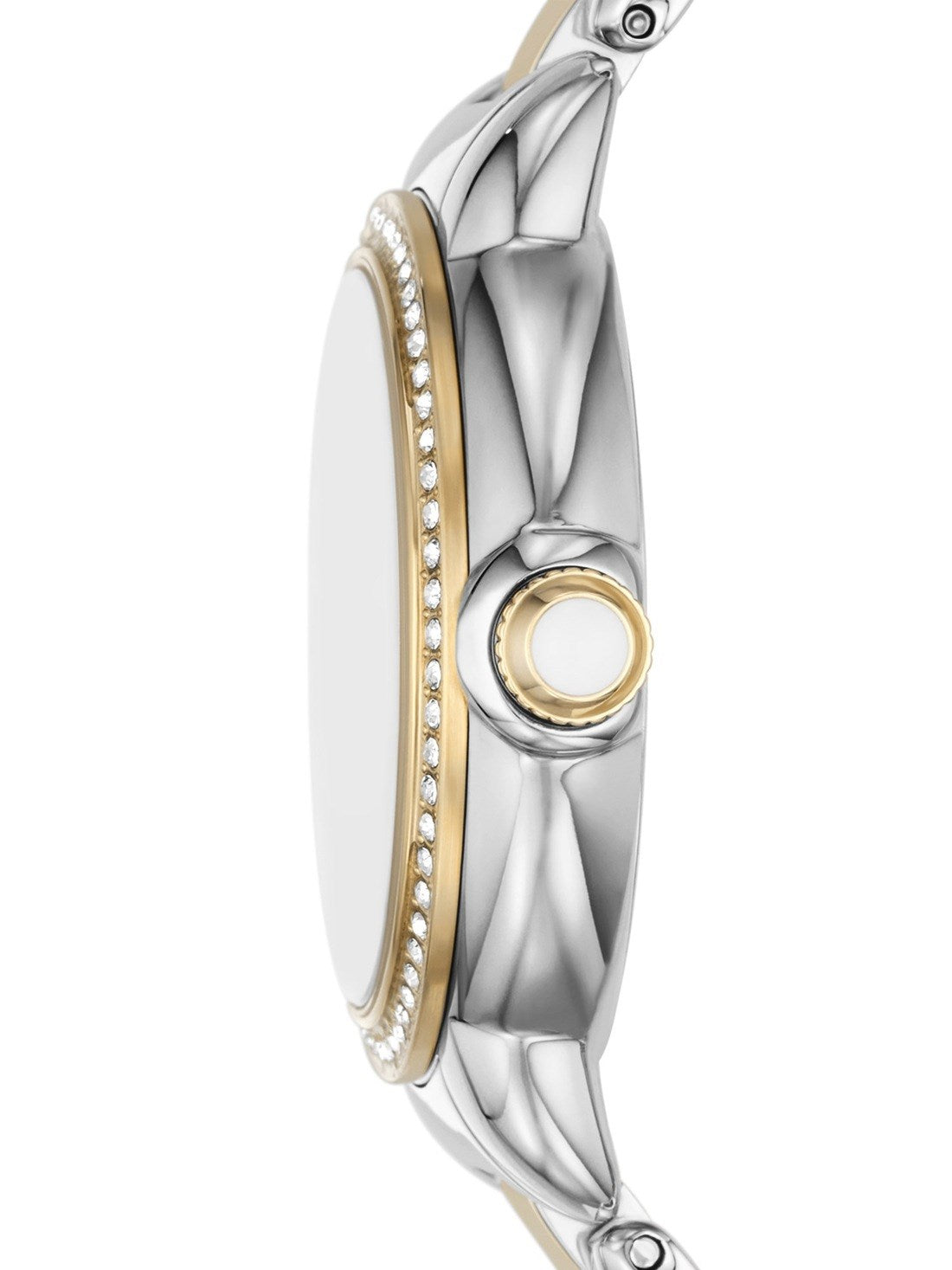  Shop Authentic Emporio Armani Mia Quartz Mother of Pearl Dial Two Tone Steel Strap Watch For Women - AR11524 - Luxxuri