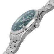  Shop Authentic Emporio Armani Chronograph Green Dial Silver Steel Strap Watch For Men - AR11480 - Luxxuri