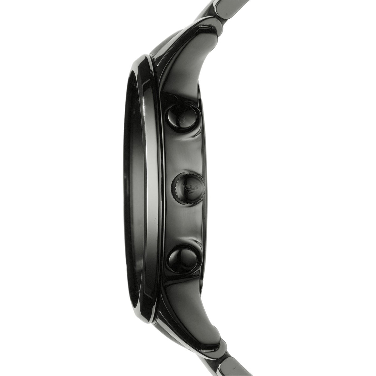  Shop Authentic Emporio Armani Ceramica Chronograph Black Dial Black Steel Strap Watch For Men - AR1451 - Luxxuri
