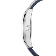  Shop Authentic Emporio Armani Valente Quartz Silver Dial Grey Leather Strap Watch For Men - AR1666 - Luxxuri