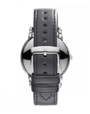  Shop Authentic Emporio Armani Classic Quartz Grey Dial Grey Leather Strap Watch For Men - AR1730 - Luxxuri