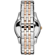  Shop Authentic Emporio Armani Classic Quartz Silver Dial Two Tone Steel Strap Watch For Men - AR1824 - Luxxuri