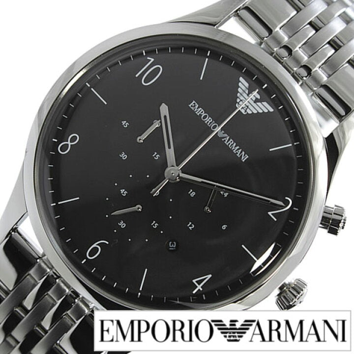  Shop Authentic Emporio Armani Beta Chronograph Black Dial Steel Strap Watch For Men - AR1863 - Luxxuri