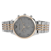  Shop Authentic Emporio Armani Beta Chronograph Grey Dial Two Tone Steel Strap Watch For Men - AR1864 - Luxxuri
