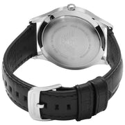  Shop Authentic Emporio Armani Classic Quartz Black Dial Black Leather Strap Watch For Men - AR1865 - Luxxuri