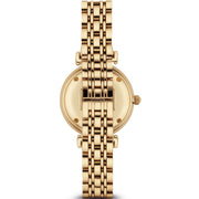  Shop Authentic Emporio Armani Gianni T Bar Silver Dial Gold Stainless Steel Strap Watch For Women - AR1877 - Luxxuri