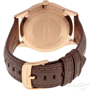  Shop Authentic Emporio Armani Beta Chronograph White Dial Brown Leather Strap Watch For Men - AR1915 - Luxxuri