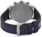  Shop Authentic Emporio Armani Luigi Chronograph Quartz Blue Dial Blue Nylon Strap Watch For Men - AR1949 - Luxxuri