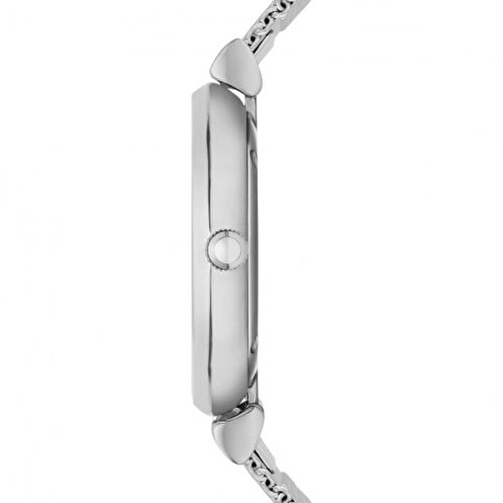  Shop Authentic Emporio Armani Gianni T Bar Mother of Pearl Dial Silver Steel Strap Watch For Women - AR1955 - Luxxuri