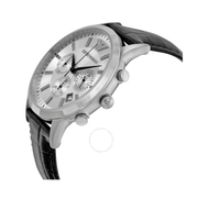  Shop Authentic Emporio Armani Classic Chronograph Silver Dial Black Leather Strap Watch For Men - AR2432 - Luxxuri