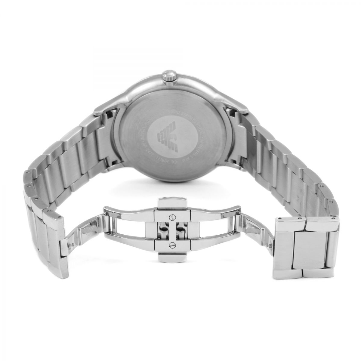  Shop Authentic Emporio Armani Renato Blue Dial Silver Steel Strap Watch For Men - AR2477 - Luxxuri