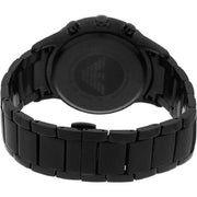  Shop Authentic Emporio Armani Dress Chronograph Quartz Black Dial Black Stainless Steel Strap Watch For Men - AR2485 - Luxxuri