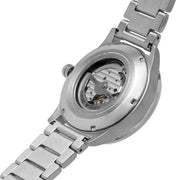  Shop Authentic Emporio Armani Mario Chronograph Automatic Blue Dial Silver Steel Strap Watch For Men - AR60052 - Luxxuri