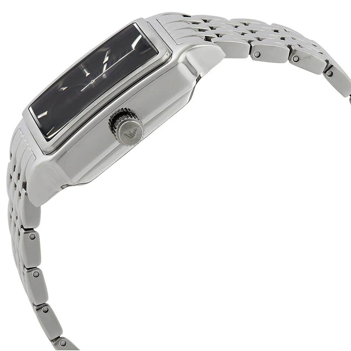  Shop Authentic Emporio Armani Diego Automatic Black Dial Silver Steel Strap Watch For Men - AR60057 - Luxxuri