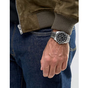  Shop Authentic Emporio Armani Sigma Chronograph Black Dial Silver Steel Strap Watch For Men - AR6098 - Luxxuri