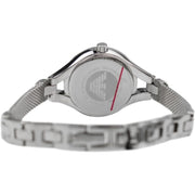  Shop Authentic Emporio Armani Classic Quartz Black Dial Silver Steel Strap Watch For Women - AR7328 - Luxxuri