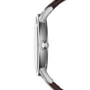 Shop Authentic Emporio Armani Kappa Classic Brown Dial Brown Leather Strap Watch For Men - AR9106 - Luxxuri