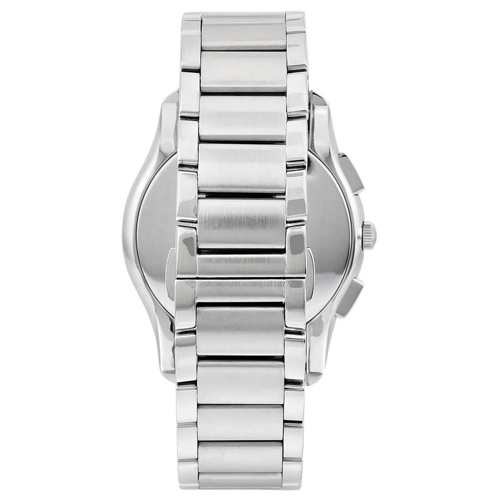  Shop Authentic Emporio Armani Valente Chronograph Quartz Black Dial Silver Steel Strap Watch For Men - AR11083 - Luxxuri