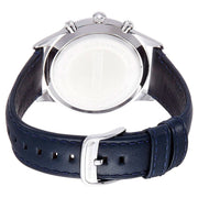  Shop Authentic Emporio Armani Chronograph Blue Dial Blue Leather Strap Watch For Men - AR1889 - Luxxuri