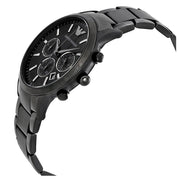  Shop Authentic Emporio Armani Classic Chronograph Black Dial Black Stainless Steel Strap Watch For Men - AR2453 - Luxxuri