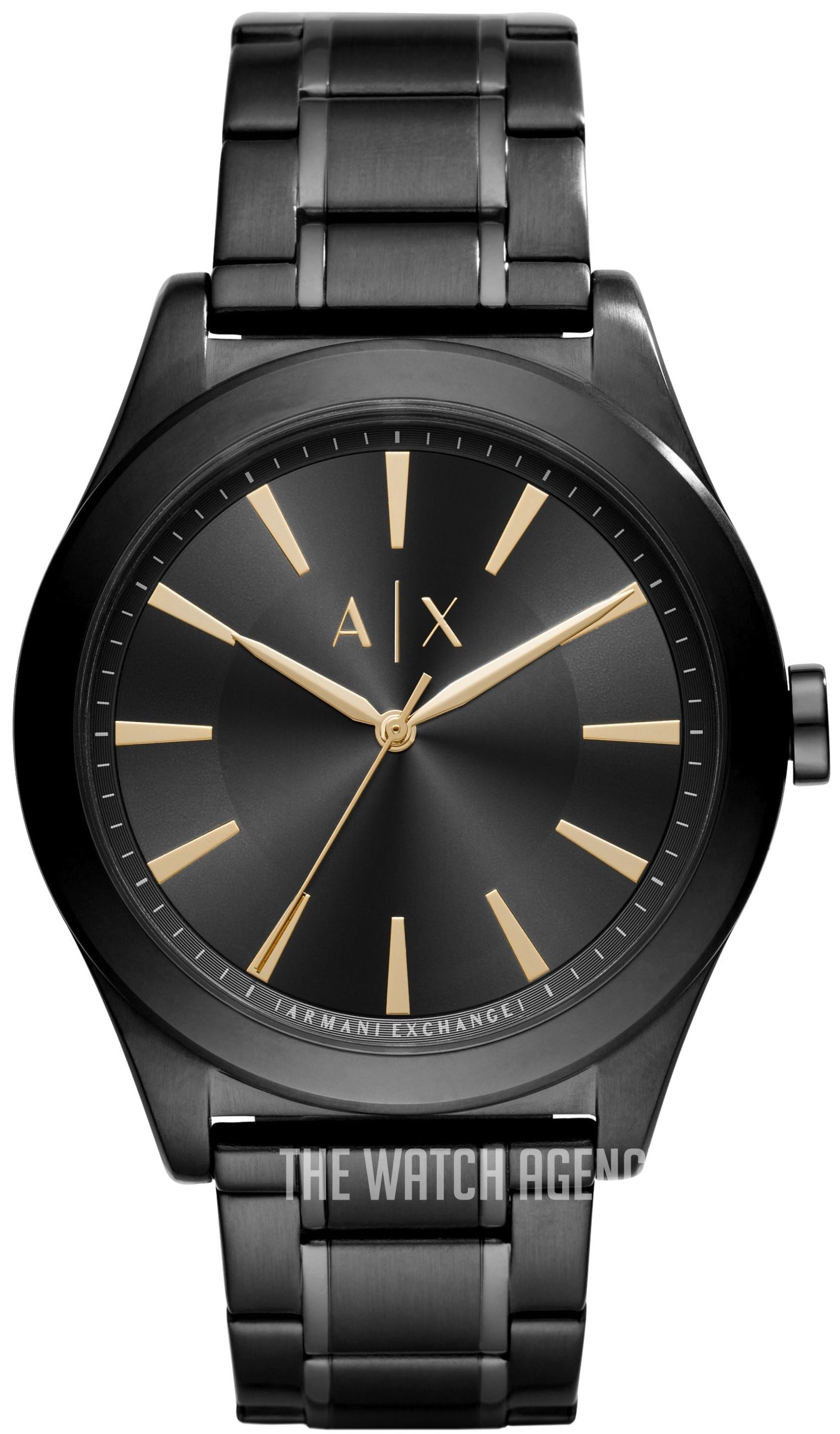  Shop Authentic Armani Exchange Nico Analog Black Dial Black Steel Strap Watch For Men - AX7102 - Luxxuri