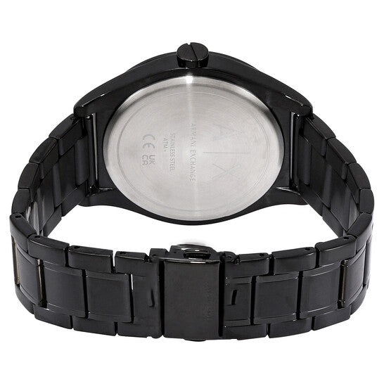  Shop Authentic Armani Exchange Nico Analog Black Dial Black Steel Strap Watch For Men - AX7102 - Luxxuri
