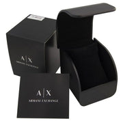  Shop Authentic Armani Exchange Outerbanks Chronograph Black Dial Black Silicone Strap Watch For Men - AX1343 - Luxxuri