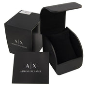 Shop Authentic Armani Exchange Hampton Chronograph Black Dial Black Leather Strap Watch For Men - AX2400 - Luxxuri