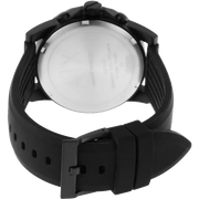  Shop Authentic Armani Exchange Outerbanks Chronograph Black Dial Black Silicone Strap Watch For Men - AX1343 - Luxxuri