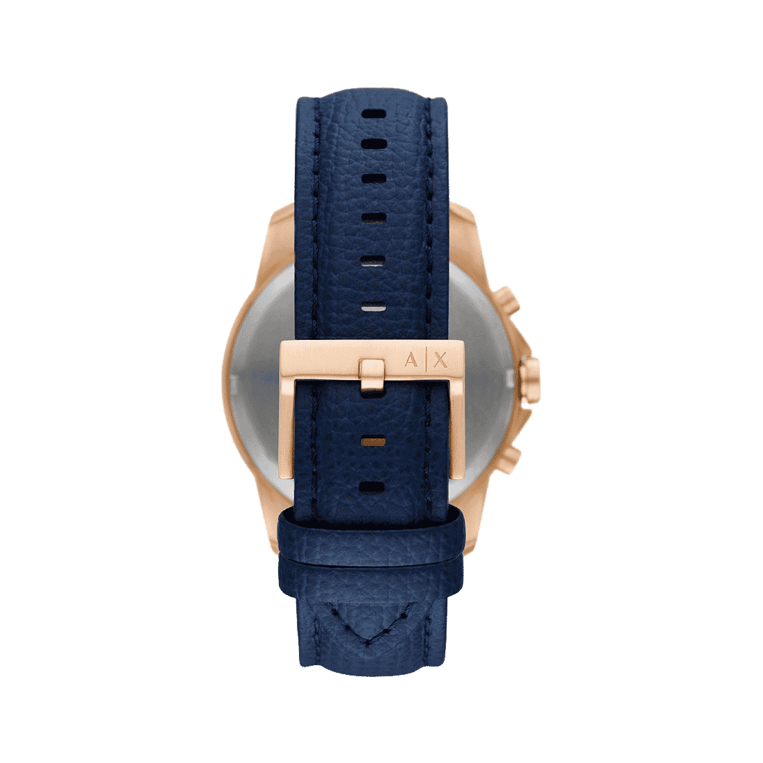  Shop Authentic Armani Exchange Banks Chronograph Blue Dial Blue Leather Strap Watch For Men - AX1723 - Luxxuri