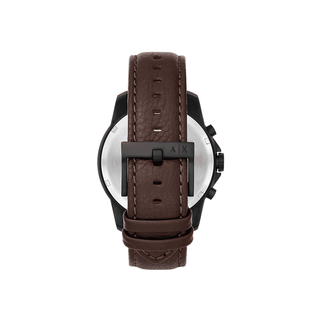  Shop Authentic Armani Exchange Outerbanks Chronograph Black Dial Brown Leather Strap Watch For Men - AX1732 - Luxxuri