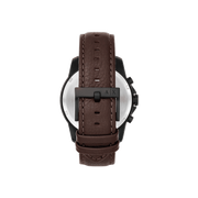  Shop Authentic Armani Exchange Outerbanks Chronograph Black Dial Brown Leather Strap Watch For Men - AX1732 - Luxxuri