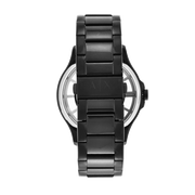  Shop Authentic Armani Exchange Hampton Chronograph Black Dial Black Steel Strap Watch For Men - AX2192 - Luxxuri