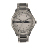  Shop Authentic Armani Exchange Hampton Chronograph Grey Dial Grey Steel Strap Watch For Men - AX2194 - Luxxuri