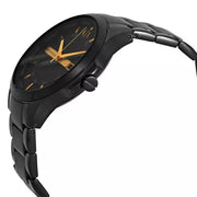  Shop Authentic Armani Exchange Hampton Chronograph Black Dial Black Steel Strap Watch For Men - AX2413 - Luxxuri