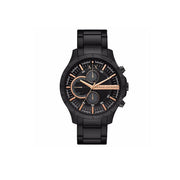  Shop Authentic Armani Exchange Chronograph Black Dial Black Steel Strap Watch For Men - AX2429 - Luxxuri