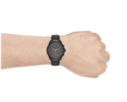  Shop Authentic Armani Exchange Drexler Chronograph Black Dial Black Steel Strap Watch For Men - AX2601 - Luxxuri