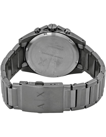  Shop Authentic Armani Exchange Drexler Chronograph Grey Dial Grey Steel Strap Watch For Men - AX2603 - Luxxuri