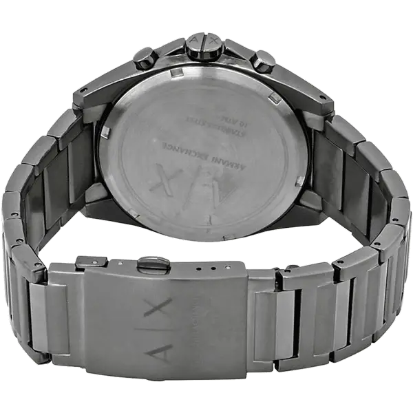  Shop Authentic Armani Exchange Drexler Chronograph Grey Dial Grey Steel Strap Watch For Men - AX2603 - Luxxuri