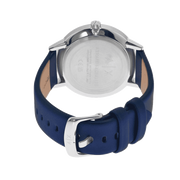  Shop Authentic Armani Exchange Cayde Chronograph Blue Dial Blue Leather Strap Watch for Men - AX2746 - Luxxuri