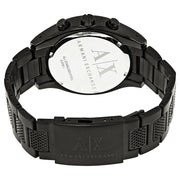  Shop Authentic Armani Exchange Chronograph Black Dial Black Steel Strap Watch For Men - AX1605 - Luxxuri