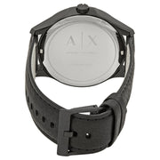  Shop Authentic Armani Exchange Hampton Chronograph Black Dial Black Leather Strap Watch For Men - AX2400 - Luxxuri