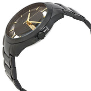  Shop Authentic Armani Exchange Hampton Chronograph Black Dial Black Steel Strap Watch For Men - AX2192 - Luxxuri
